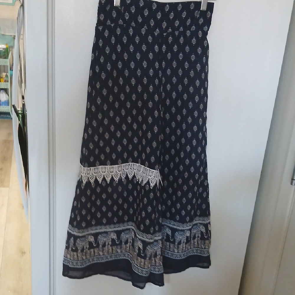 Live 4 Truth Navy and White Formal Palazzo Pants